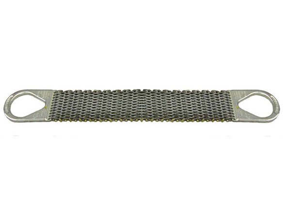 Lift-All 2" x 4 ft Type 2 Roughneck Wire Mesh Sling - 12 Gage - 1600 lbs WLL