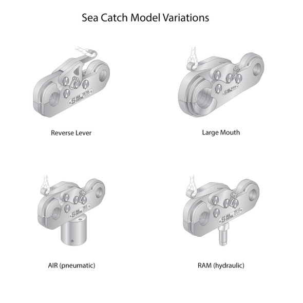 Sea Catch TR3 In-Line Release Mechanism - 1,302 lbs WLL Sea Catch TR3 In-Line Release Mechanism - 1,302 lbs WLL
