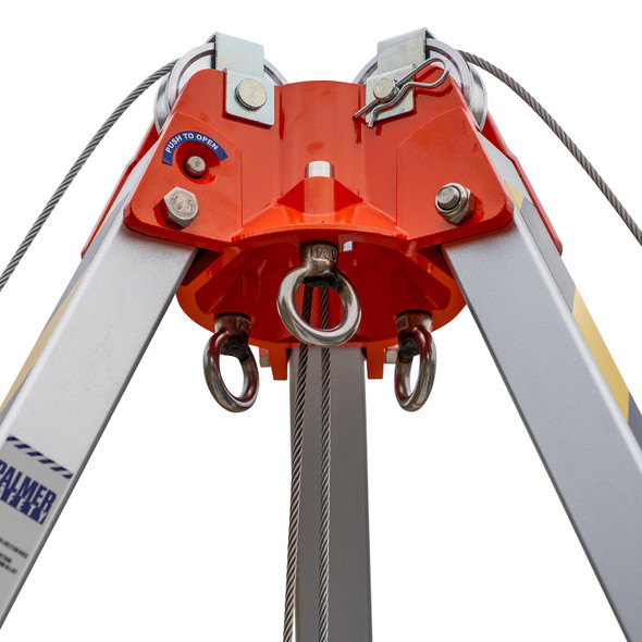 Palmer Safety 4.3 - 7ft Adjustable Confined Space Tripod