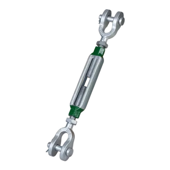 Van Beest Green Pin 1" x 24" G-6313 Jaw & Jaw Turnbuckle - 10000 lbs WLL