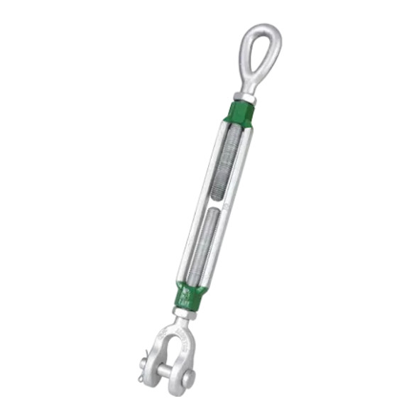 Van Beest Green Pin 5/8" x 9" G-6315 Jaw & Eye Turnbuckle - 3500 lbs WLL