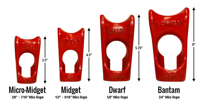 Choker Hook Size Comparison