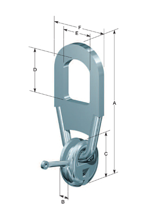 Meadow Burke RL-35 dimensional drawing