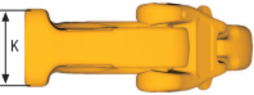 Gunnebo UKN dimensional diagram