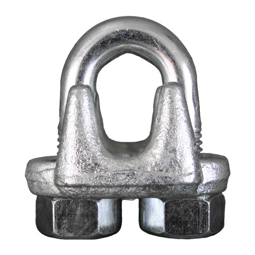 316 Stainless Steel Wire Rope Cable Clips - 1/4" Size (Qty 10) - SWRC250-10