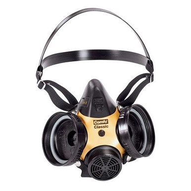 ベース VintageFace MONOSASHI higher MSA Comfo Classic Half-Mask Respirator - Size Large - #808073