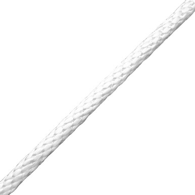 Wellington G1020S0500S Solid Braided Nylon Rope Spool White - 0.31