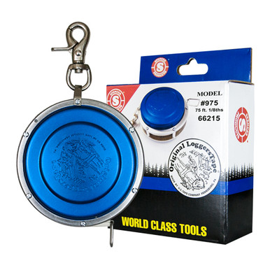 Spencer Logger's Tape Measure Model 975 – Heavy-Duty Auto-Rewind Tape For Rugged Use