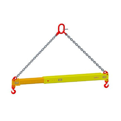 M&W 2 Ton x 12 - 20 ft Adjustable Spreader Beam - #12829