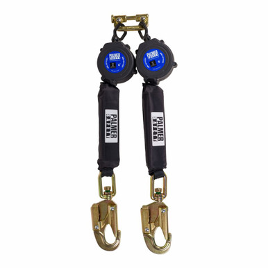 Palmer Safety Class 2 6ft MicroBeast Twin-Leg Web SRL - #SRL121132T