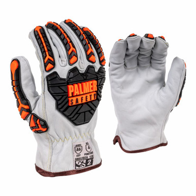 Palmer Safety PS360 Cut Impact-Resistant Glove Hi-Vis Orange