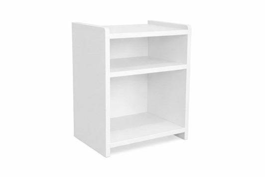 Australian-made white bedside table, crafted in Ballarat with a clean, modern finish and backed by a 5-year structural warranty.