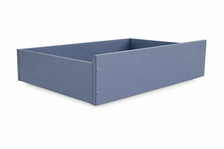 Australian made guild grey storage drawer, made in Ballarat, fully assembled, sleek contemporary finish.