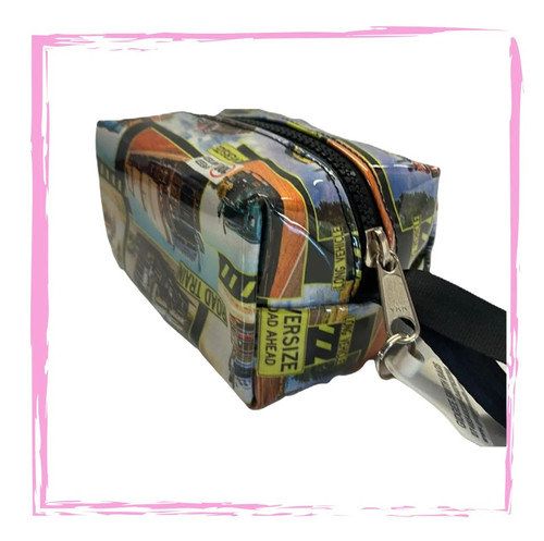 Wet Pack -  PVC FABRIC  - LIMITED DESIGNS - NO EMBRODIERY (22cm L x  8cm H x 13cm W)