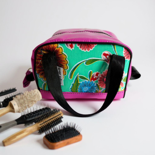 Brush Bag with Handles  - CUSTOM (21cm L X  18cm  W  X 14cm  H)