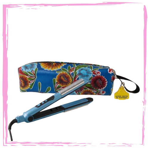 Hair Straightener - OILCLOTH - ONE COLOUR (30cm L x 10cm H x 7cm W)