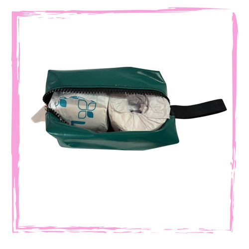 Toilet Roll Holder - PVC - ONE STANDARD COLOUR - NO EMBROIDERY (21cmL  X 10W X 12H)