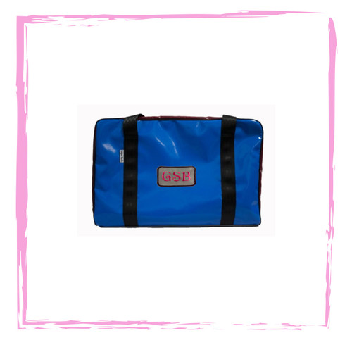 Saddle Gear Bag - SMALL- CUSTOM - MONOGRAM - ZIP COVER - STANDARD COLOURS (80cm L X 40cm W X 43cm H)