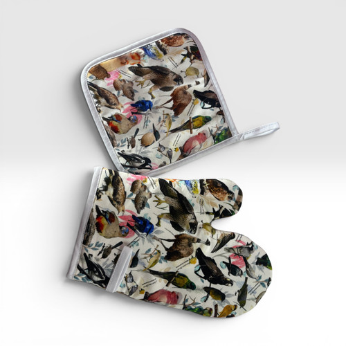 Oven Mits and Heat Mat