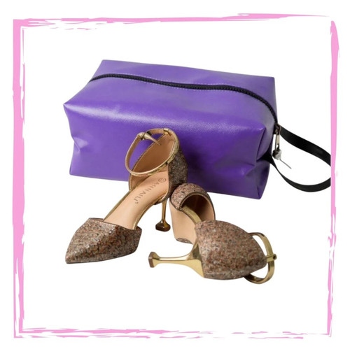 Shoe Bag - PVC - STANDARD COLOURS (36cm L x 12cm H x 18cm W)