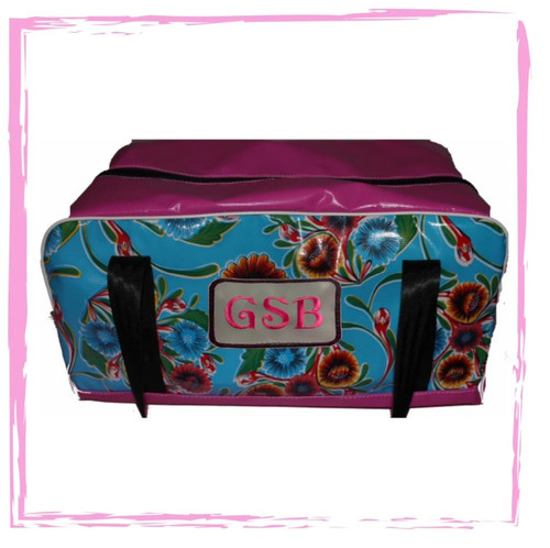 Carry - On  - Oilcloth - STANDARD COLOURS + MONOGRAM (45 L X 23 W X 25 H)