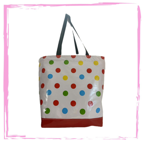Baby Beach Bag - OILCLOTH - LIMITED DESIGNS - NO EMBRODIERY (27cm L x 33cm H x 20cm D)