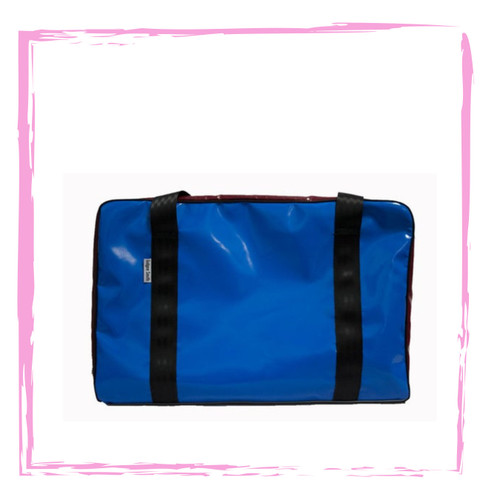 Saddle Gear Bag - SINGLE - STANDARD COLOURS - PLAIN TOP - NO EMBROIDERY (60cm L x 37cm W x 41cm H)