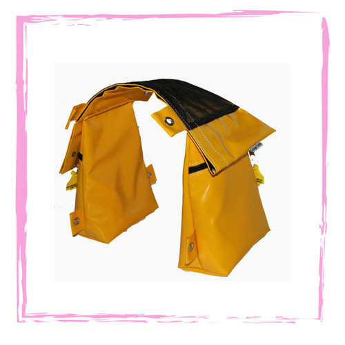 Bike Saddle Bags Double Sided - STANDARD COLOURS - NO EMBROIDERY