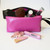 Makeup Case - Small - PVC - STANDARD COLOURS - NO EMBROIDERY (14cm L x 9cm H x 8cm  W)