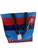 CRAZY BEACH BAGS -  PVC FABRIC  - ONE OFF PATTERNS - NO EMBRODIERY (28cm L x  15cm H x 16cm W)