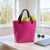 Shopping bags - PVC - STANDARD COLOURS - NO EMBROIDERY (27cm L x 20cm D x 33cm H)