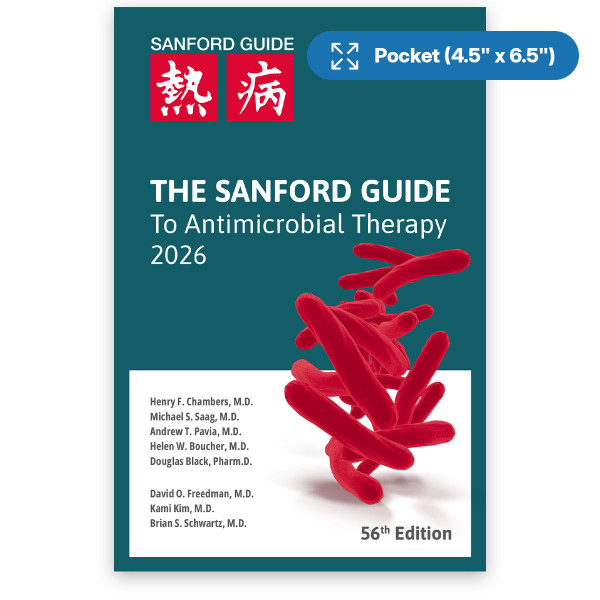 Antimicrobial Therapy Pocket Edition (4.5" x 6.5")