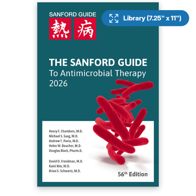 2026 Library Edition | Sanford Antimicrobial Therapy Guide