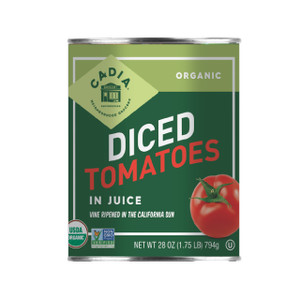 Organic Diced Tomatoes in Juice Organic Diced Tomatoes in Juice
