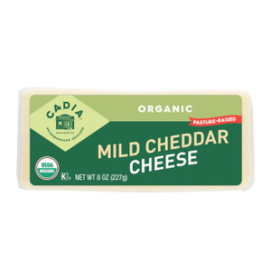 Organic Mild Cheddar Cheese Organic Mild Cheddar Cheese