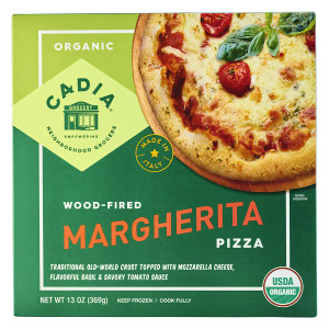 Organic Wood-Fired Margherita Pizza