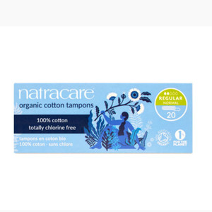 Regular Non-Applicator Organic Cotton Tampons - 20ct