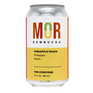 Pineapple Peach Kombucha From MOR