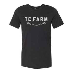TC Farm T-Shirt in Heather Black
