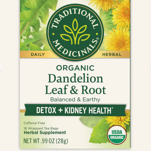 Dandelion Leaf & Root Tea - 16pk Dandelion Leaf & Root Tea - 16pk