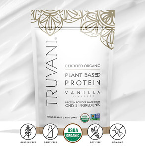 Vanilla Plant Based Protein Powder - 1.3lbs Vanilla Plant Based Protein Powder - 1.3lbs