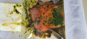 Caribbean Jerk Marinated Salmon - avg 1.3lb Caribbean Jerk Marinated Salmon - avg 1.3lb