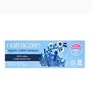 Super Plus Non-Applicator Organic Cotton Tampons - 20ct Super Plus Non-Applicator Organic Cotton Tampons - 20ct