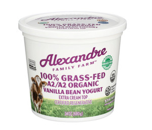 Vanilla Bean Yogurt - 100% grassfed - 24oz