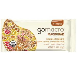 GoMacro MacroBar Salted Caramel and Chocolate Chips - 2.3oz GoMacro MacroBar Salted Caramel and Chocolate Chips - 2.3oz