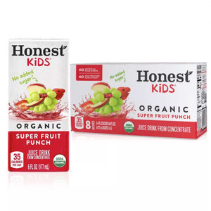 Honest Kids Organic Fruit Punch Juice Drink - 8pk - 6 fl oz ea
