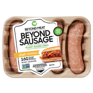 Plant-Based Original Brats 4ct - 14oz Plant-Based Original Brats 4ct - 14oz