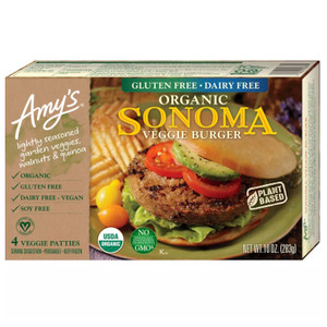Plant-Based Sonoma Veggie Burger 4ct - 10oz Plant-Based Sonoma Veggie Burger 4ct - 10oz
