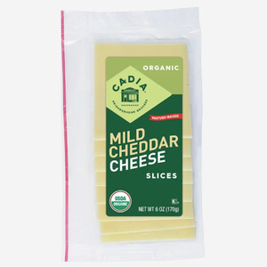 Mild Cheddar Cheese Slices - 6oz Mild Cheddar Cheese Slices - 6oz