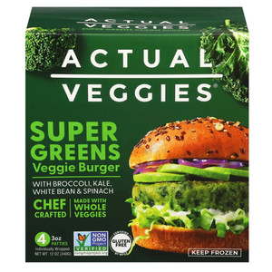 Super Greens Veggie Burger 4ct - 12oz Super Greens Veggie Burger 4ct - 12oz